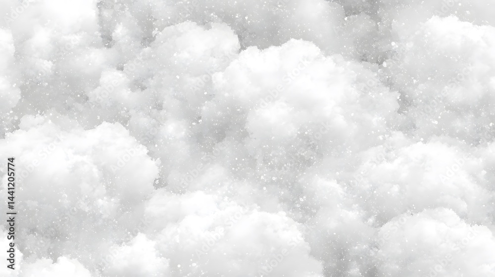 Close-up view of voluminous white foam textures. Close-up view of voluminous white foam textures.