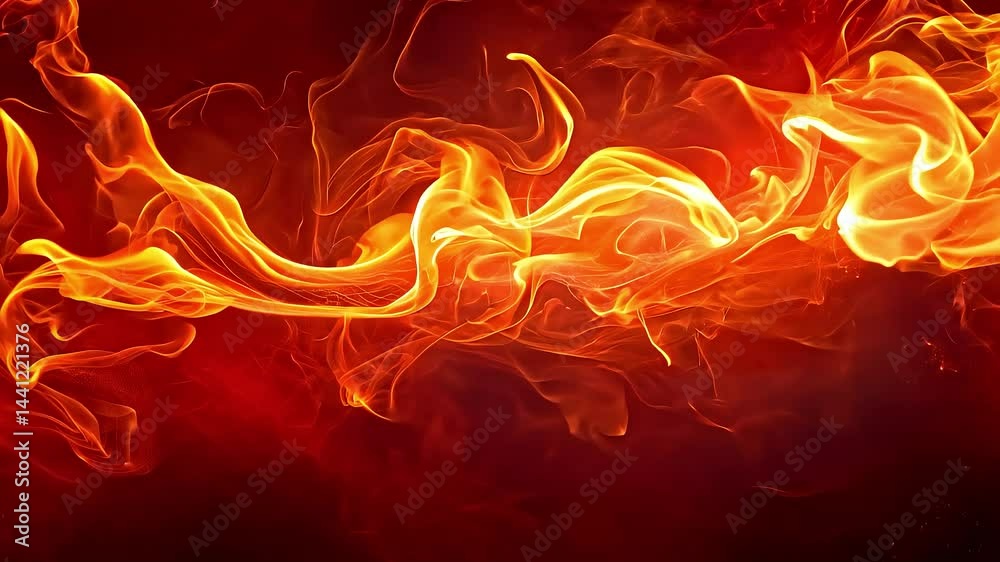 Fire Background Footage