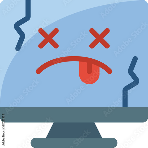 computer illustration on a white background     