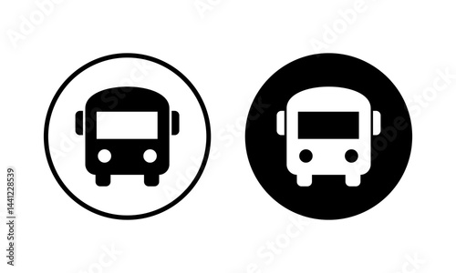 Bus icon vector illustration. bus sign and symbol. transport symbol