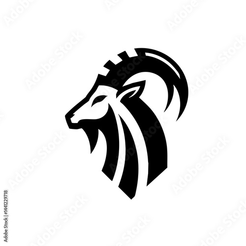 Markhor Symbol Icon Logo 