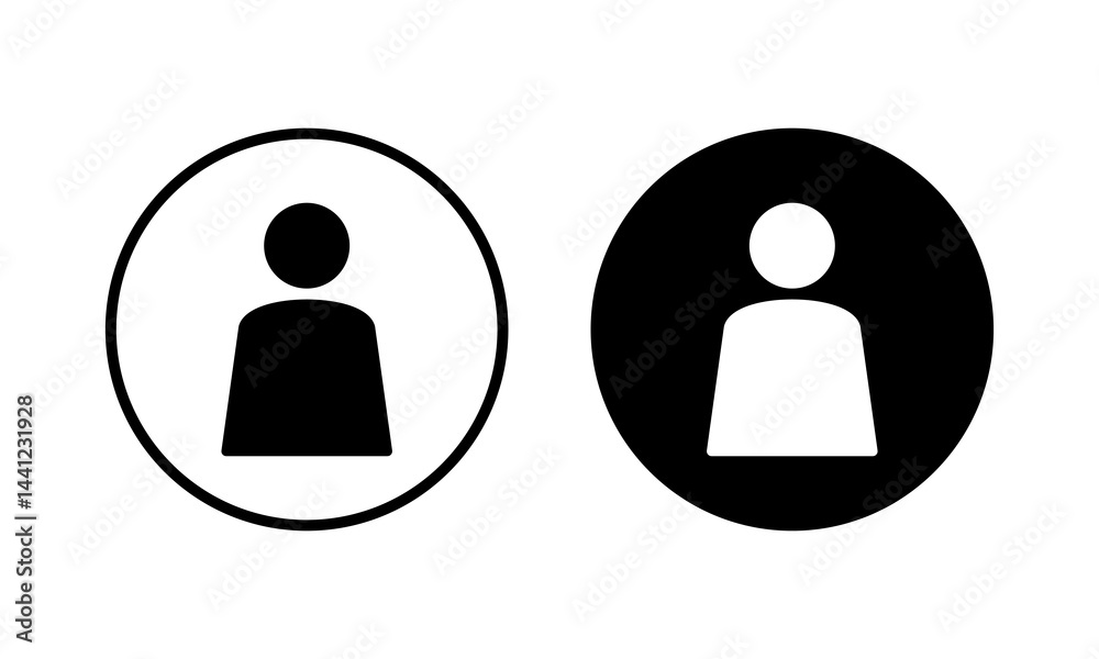 User Icon vector illustration. person sign and symbol. people icon. User Icon vector illustration. person sign and symbol. people icon.