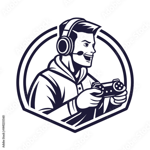 Gamer with headphones and controller (1)