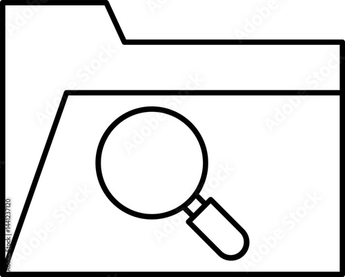folder illustration on a white background   