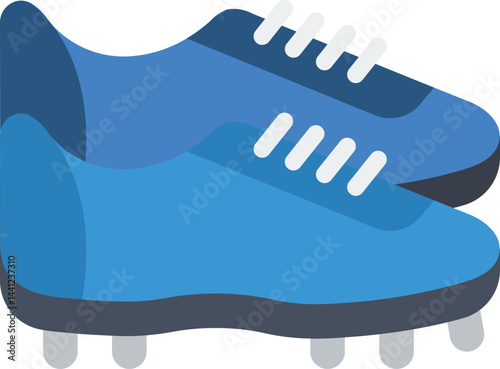 football boots illustration on a white background     
