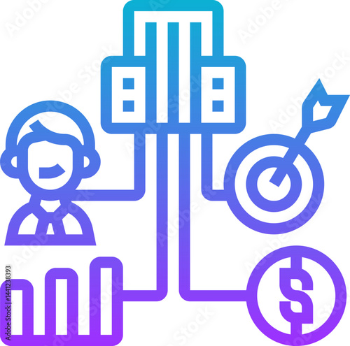 functional illustration on a white background    
