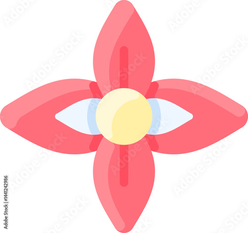 hoya illustration on a white background     