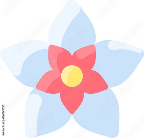 hoya illustration on a white background     