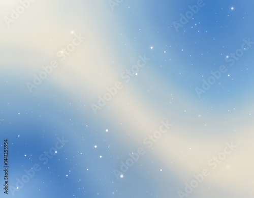Ultra Soft Sky Blue to Cream Gradient