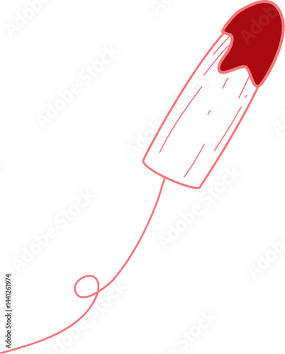 Girl tampons doodle
