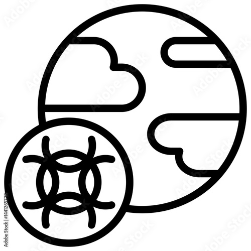 Plague Outline Icon