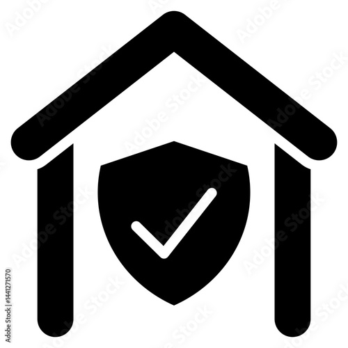 Shelter Glyph Icon