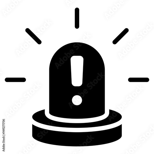 Emergency Glyph Icon