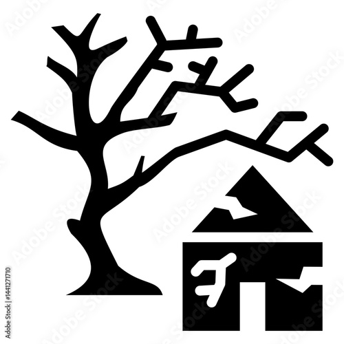 Devastation Glyph Icon