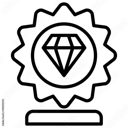 Luxury Outline Icon