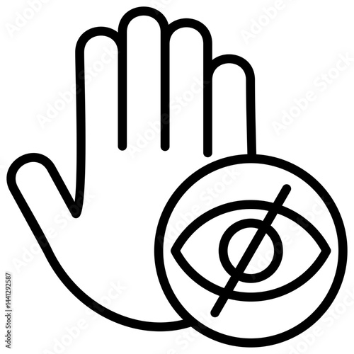 Private Outline Icon