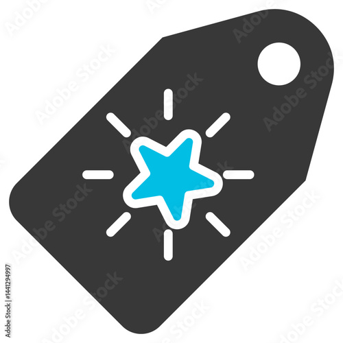 Special Glyph Blue Grey Icon