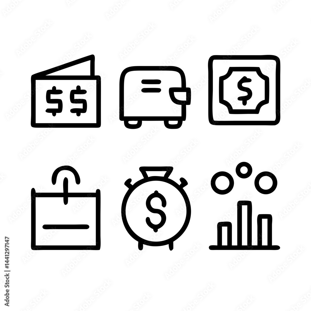 Finance - line icon set with editable stroke. Outline business and economy web icons. Money, bank, payment.Euro line icons set. Modern graphic design concepts. Vector line icons.
Finance - line icon set with editable stroke. Outline business and economy web icons. Money, bank, payment.Euro line icons set. Modern graphic design concepts. Vector line icons.