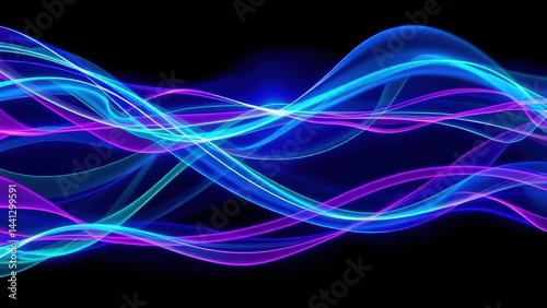 abstract blue background with lines