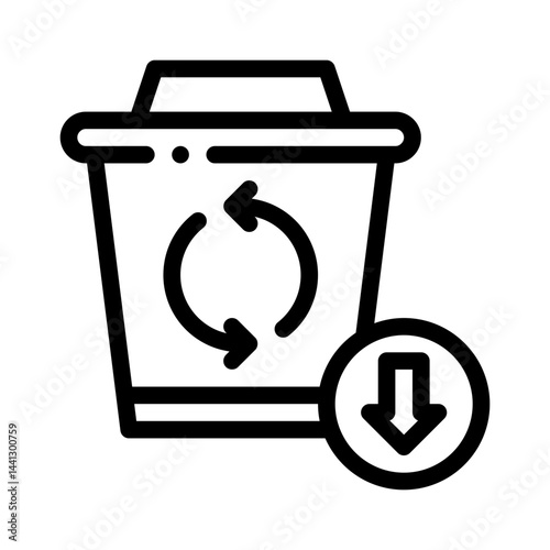 waste line icon