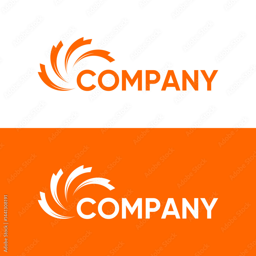 Obraz premium generic circle logo design, editable icon, generic icon for your company,badge,bisnis,full color
