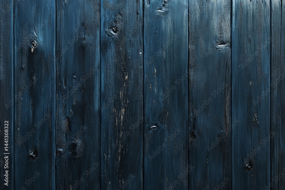 Obraz premium Close-up view of dark-toned wooden planks.
