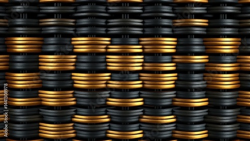 golden coins background