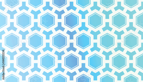 Pattern With Polygonal Geometric Elements. Vector Illustration. Template For Wallpaper, Interior Design, Decoration, Scrapbooking Page. Gradient Background