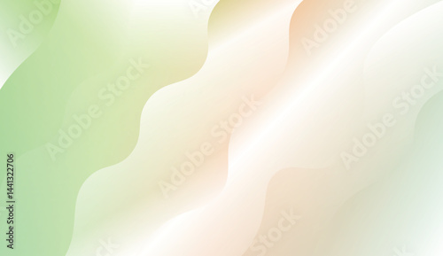Futuristic Color Design Geometric Wave Shape. For Business Presentation Wallpaper, Flyer, Cover. Vector Illustration with Color Gradient.