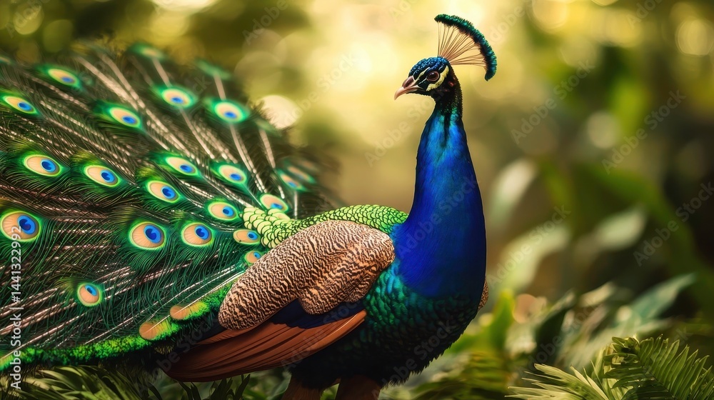 custom made wallpaper toronto digitalPeacock Portrait Beauty nature nature photography