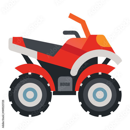 Atv icon isolated on white background
