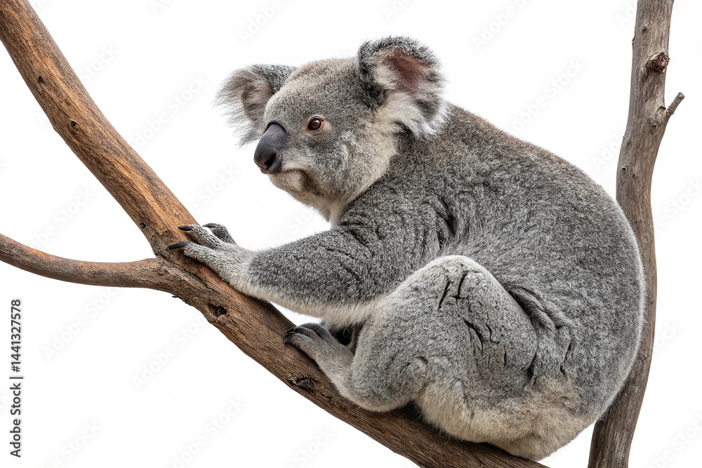 Naklejka premium Koala isolated on transparent background