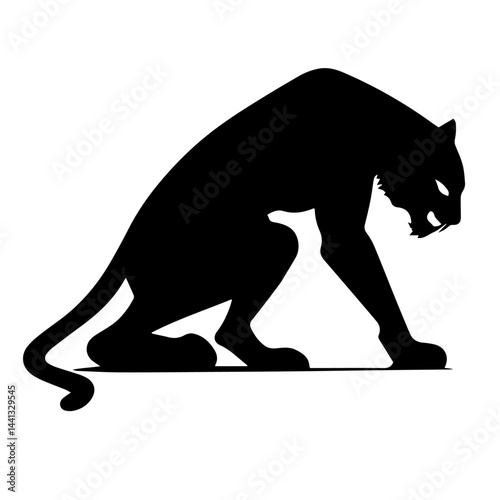 black and white vector silhouette photo