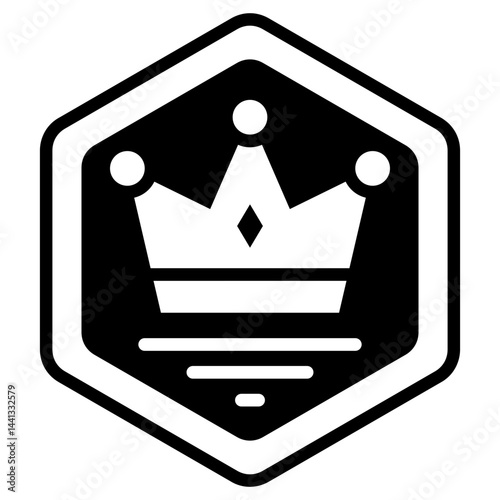 Elite Glyph Icon