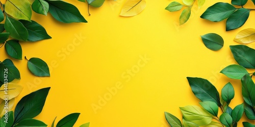 create a clean background of a offer page colors should be yellow and green. 