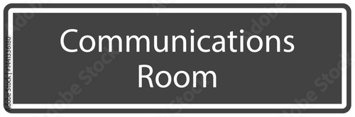 Computer and server room sign