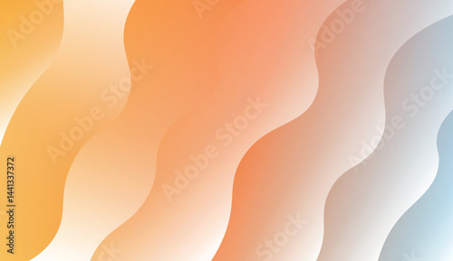Modern Background With Dynamic Effect. For Futuristic Ad, Booklets. Vector Illustration with Color Gradient.