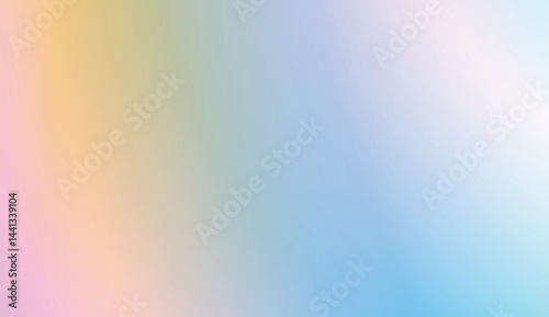 Light Gradient Abstract Background. For Website Pattern, Banner Or Poster. Vector Illustration.