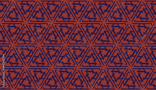 Vector pattern in geometric style. Triangles, lines. Modern elegant background. For your design.