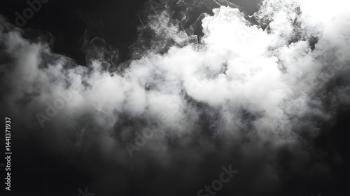 Abstract smoke and haze background