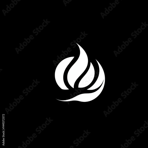 Abstract logo. Minimalistic logo design. Creative logo. Beautiful and simple element.