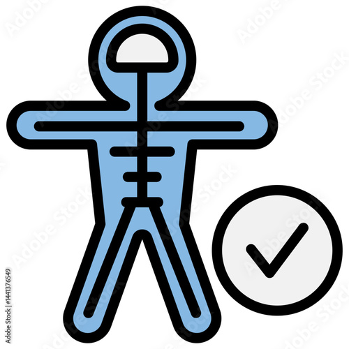 Neural Control Blue Black Icon
