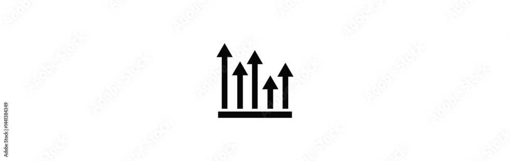 business graph icon. Graphs vector icon. growing up graph vector illustration, business graph icon. Graphs vector icon. growing up graph vector illustration,