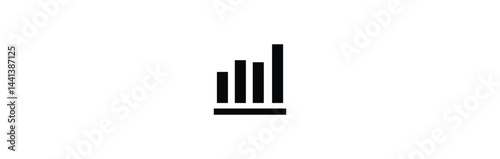 business graph icon. Graphs vector icon. growing up graph vector illustration,