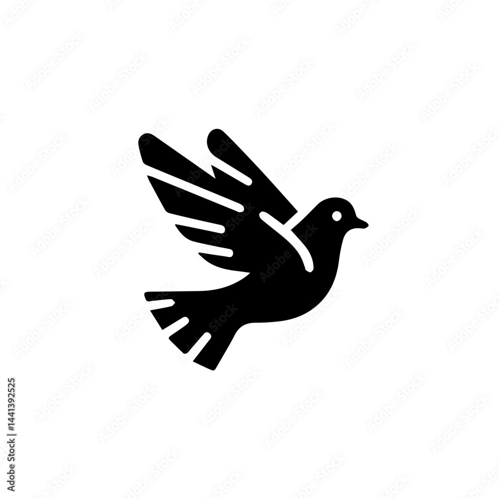 Fototapeta premium Charity logo icon with transparent background