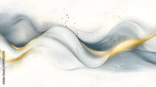 Flowing pastel abstract background