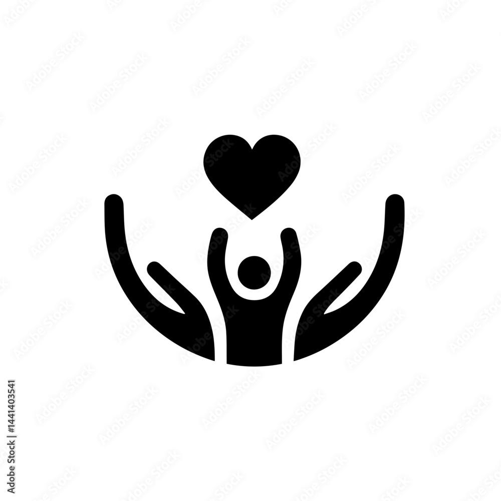 Community Charity logo icon with transparent background Community Charity logo icon with transparent background