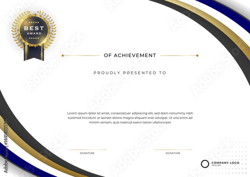 Professional multipurepose certificate template