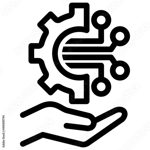 Digital Transformation Icon