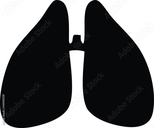 Breathing Life: The Power of the Lungs in Silhouette